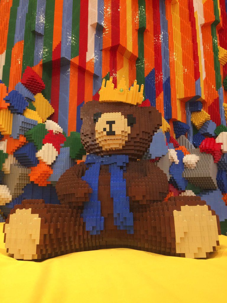 Lego teddy bear